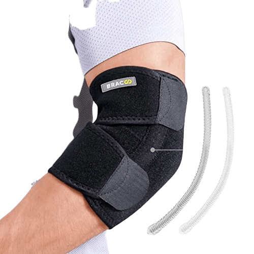 Bracoo Elbow Support, Reversible Adjustable Brace
