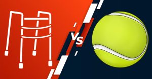 Walker Glides vs Tennis Balls
