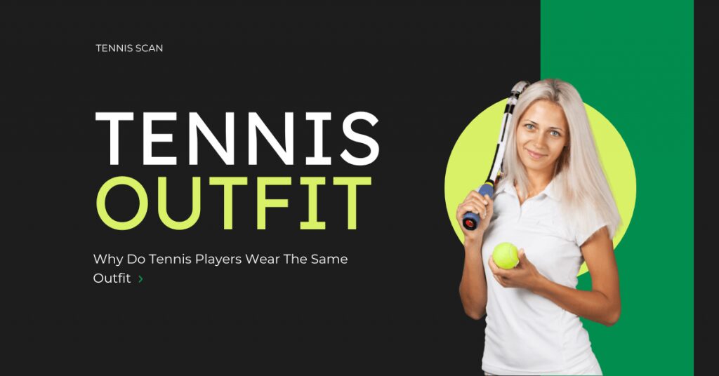 Why Do Tennis Players Wear The Same Outfit? For Tournament