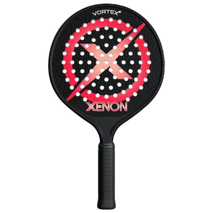 Xenon Vortex+ Platform Tennis Paddle | Oversize Head | Even Balance Point | Handle Weighted | Medium Firmness Foam Core | Power and Control | 4” Grip